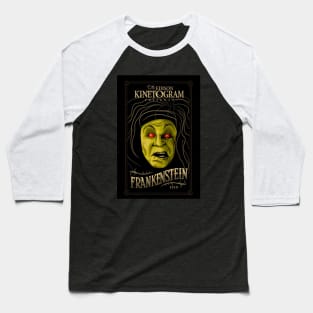 Frankenstein 1910 Artwork Baseball T-Shirt